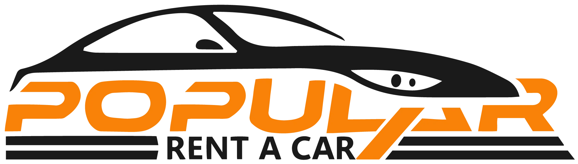 Popular Rent A Car Logo